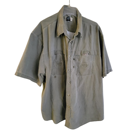 Magellan Outdoors Mens Shirt Size 3XL Cotton Dual Pockets Gorpcore Vented - Picture 1 of 8
